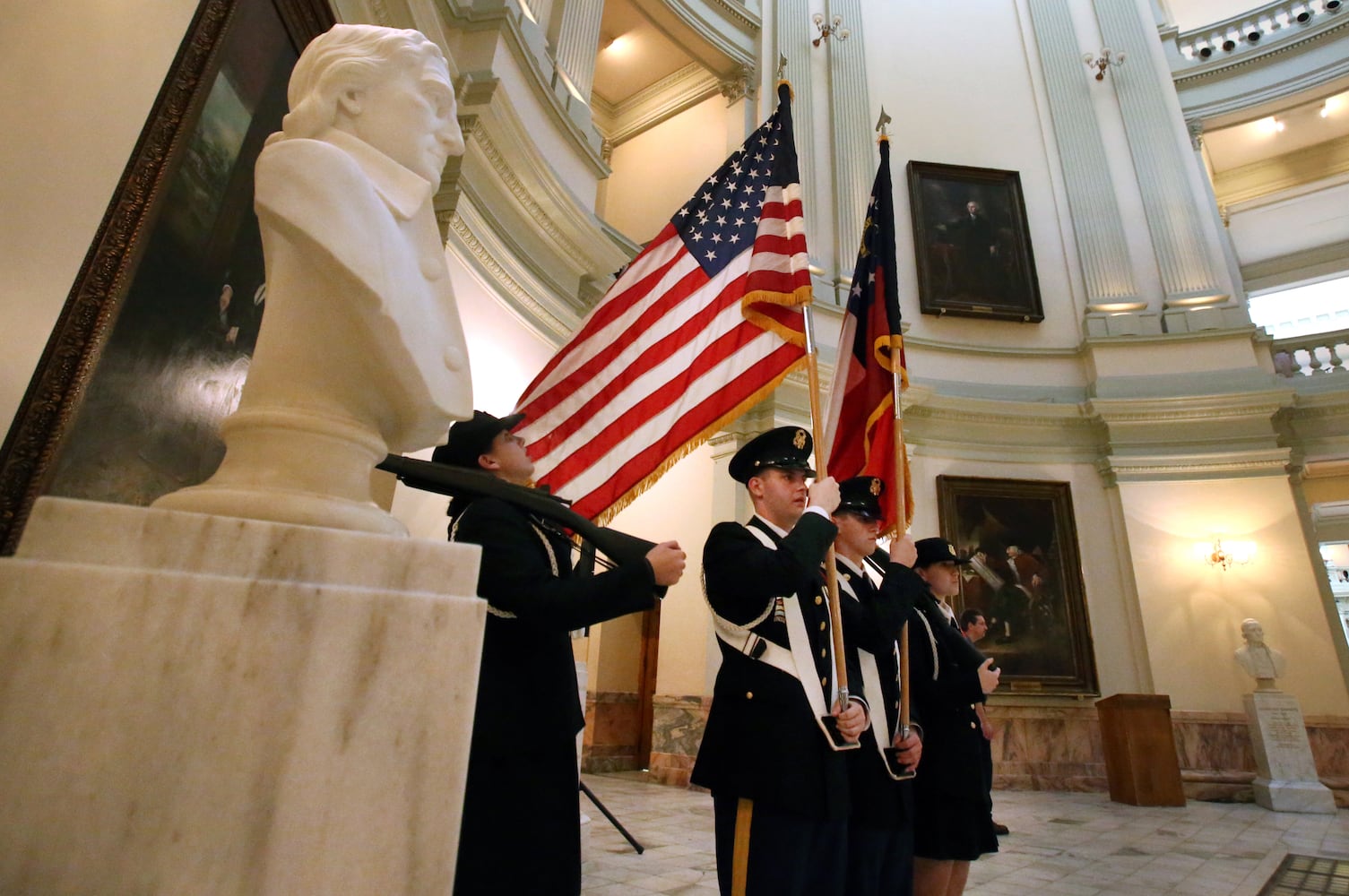 A view from the rotunda