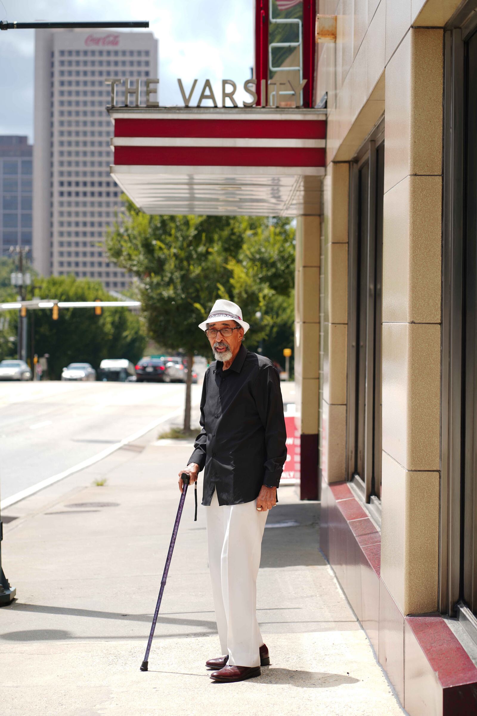 Louis Frank Jones recently retired from the Varsity after working there as a carhop off and on for more than 60 years. CONTRIBUTED BY ASHLEY WEISER / THE VARSITY