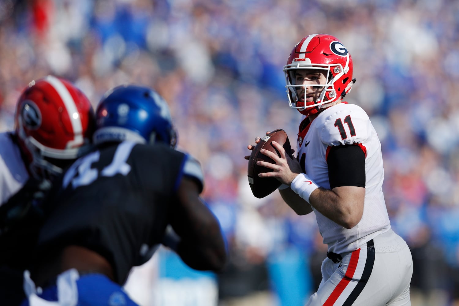 Photos: Bulldogs battle Kentucky, seek SEC East title