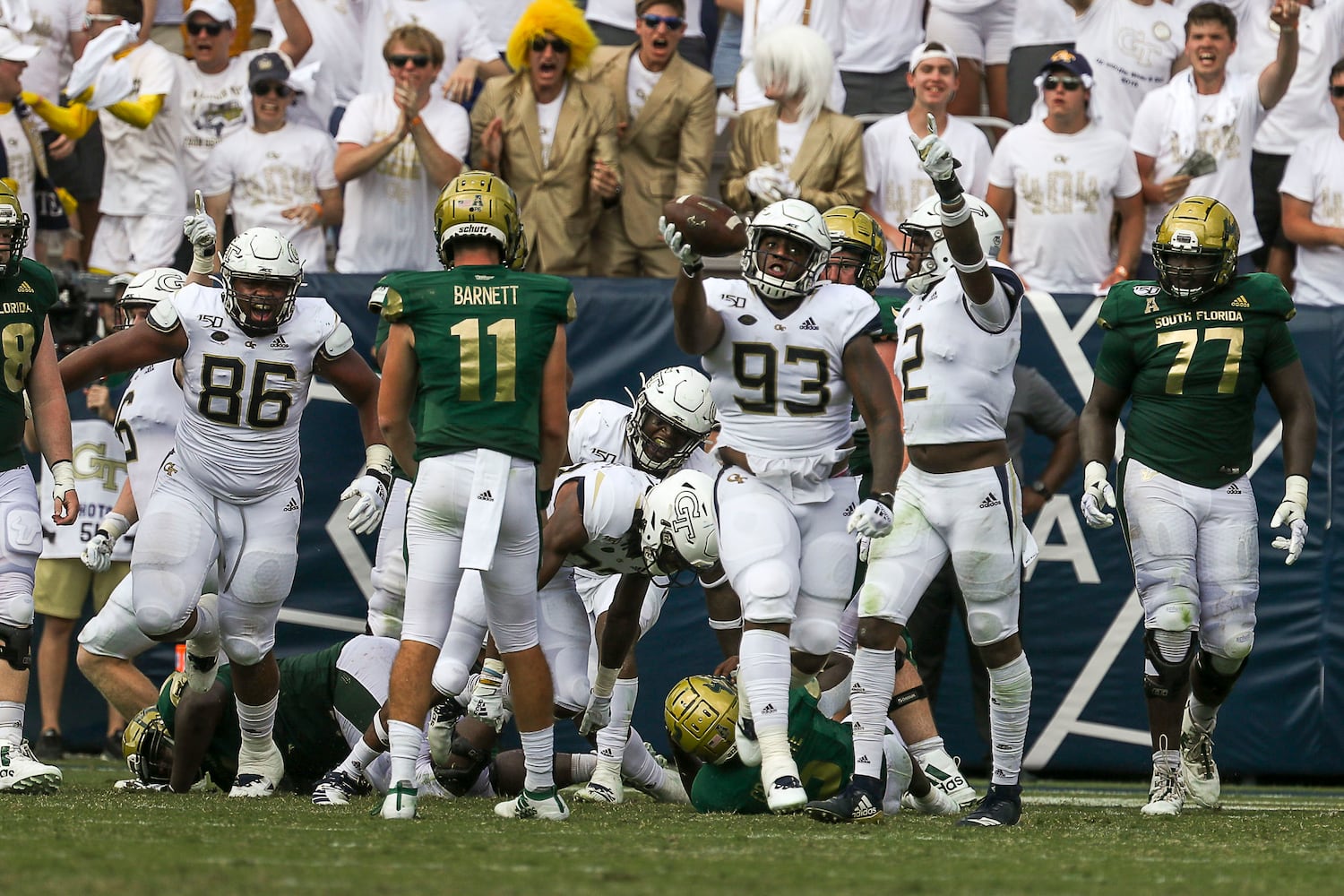 Photos: Georgia Tech edges South Florida for first win