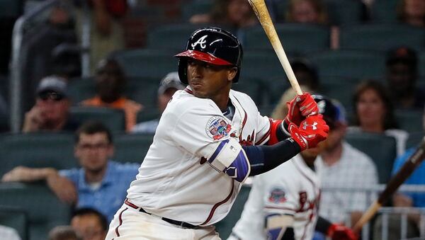  Switch-hitting rookie Ozzie Albies is already making a big impact, but the Braves think adjustments he's working on will help assure long-term success. (Getty Images)