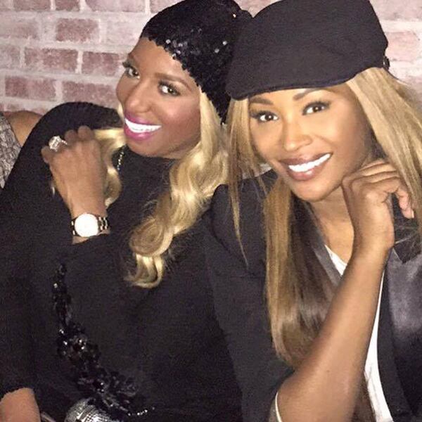 "All about last night in NYC," NeNe posted with this beautiful photo of her and Cynthia Bailey.