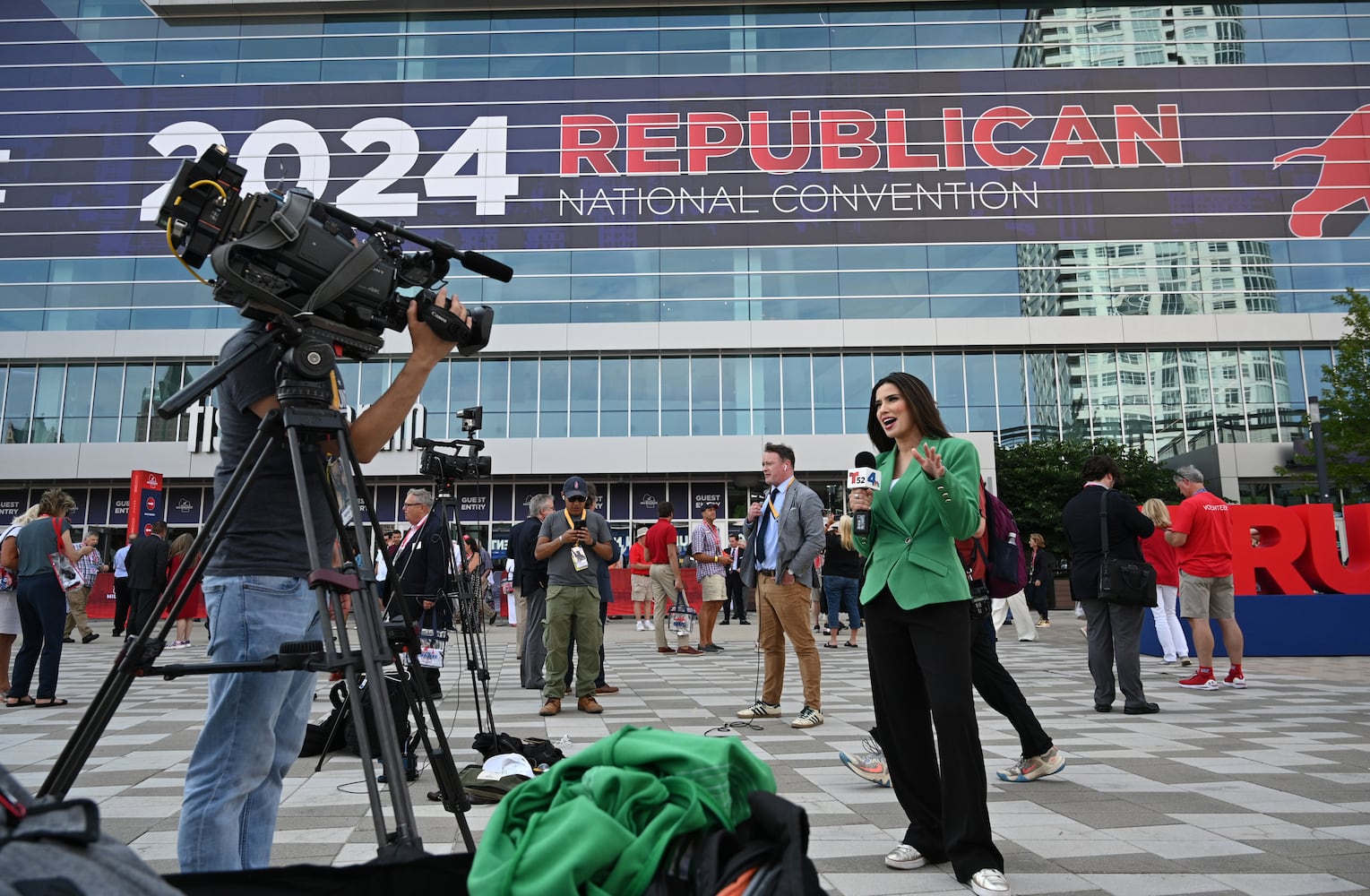 Day 1 Georgia delegates at RNC