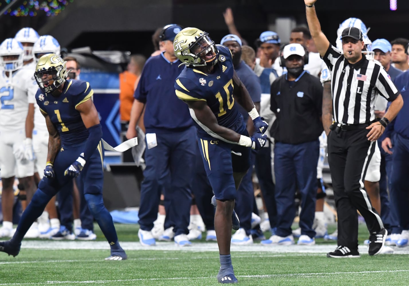 Georgia Tech-North Carolina football