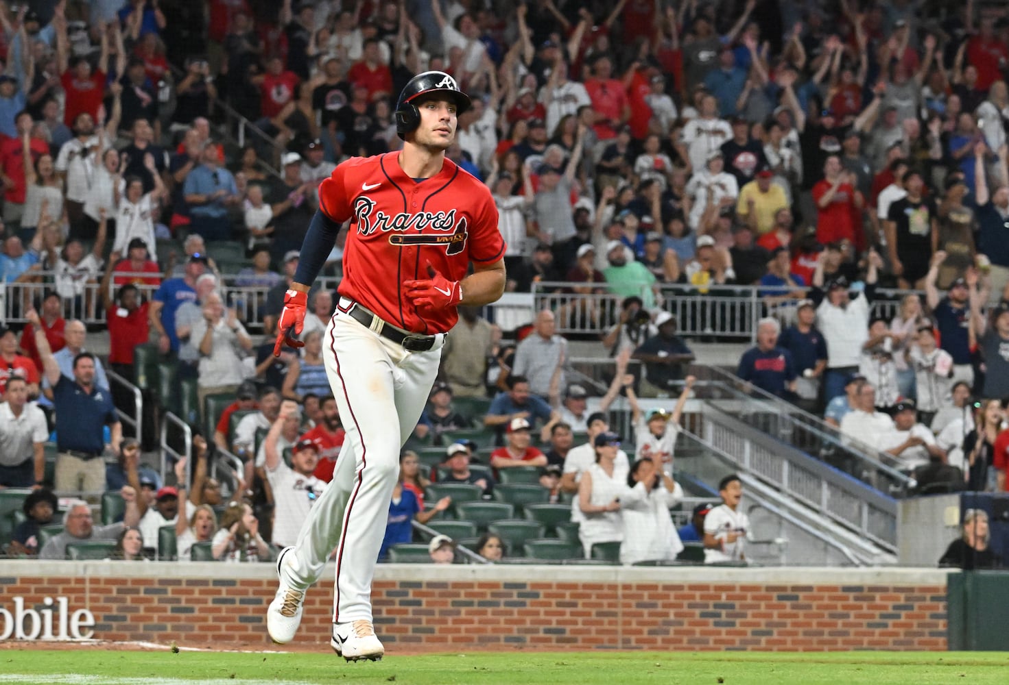 Braves-Angels Friday photo