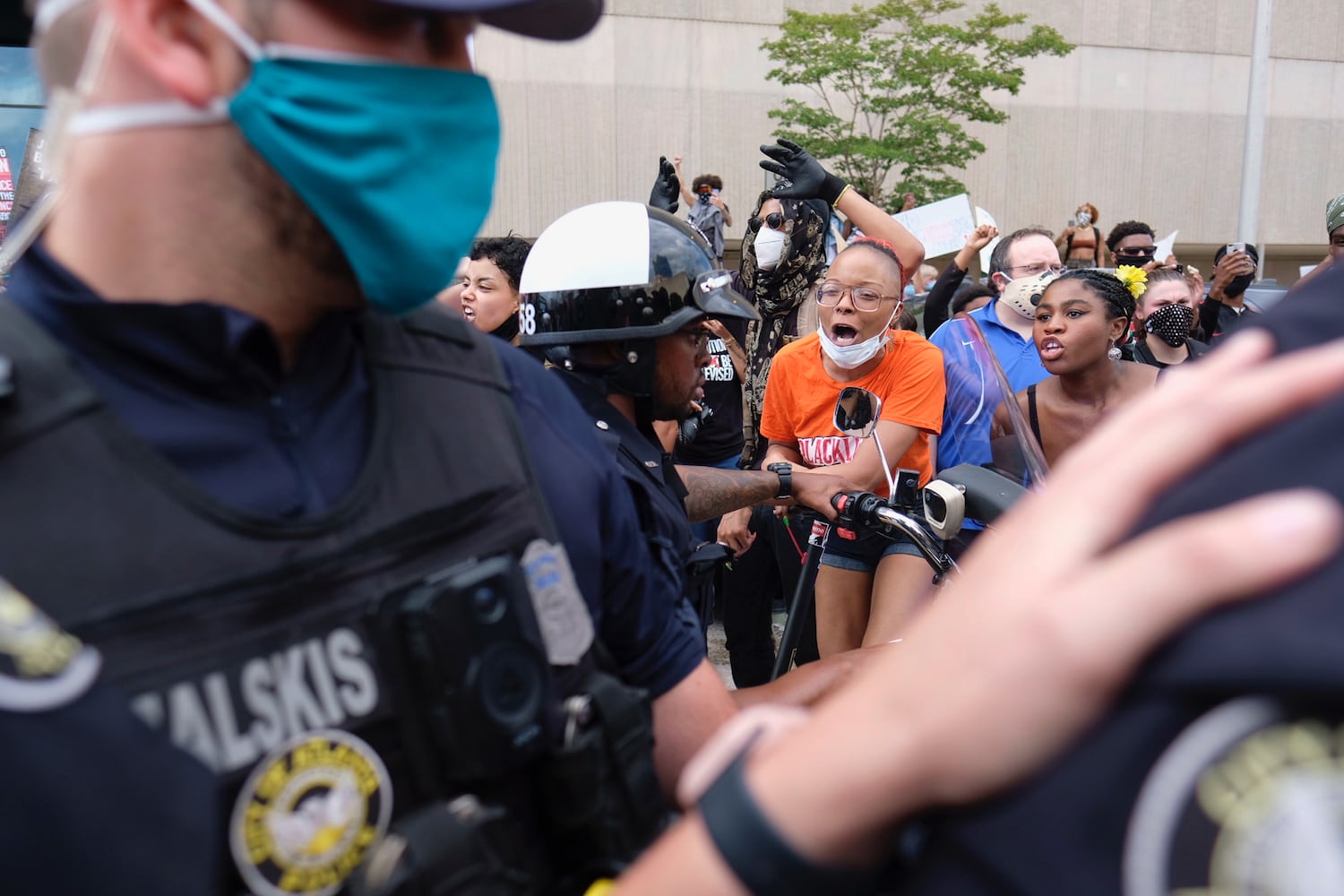 PHOTOS: Atlanta Protests -- the police