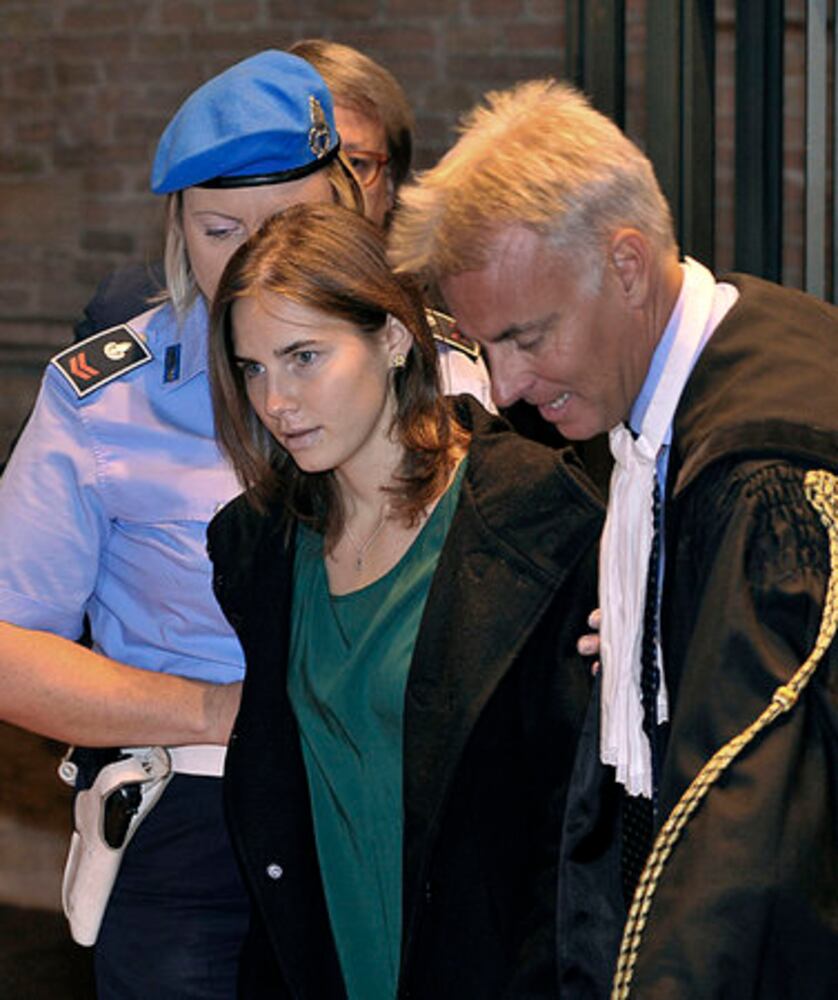 Amanda Knox released, returns home