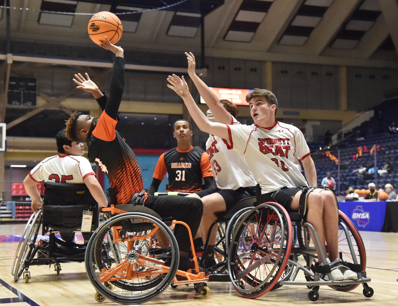 State finals coverage: AAASP wheelchair games -- Houston County vs. Gwinnett County