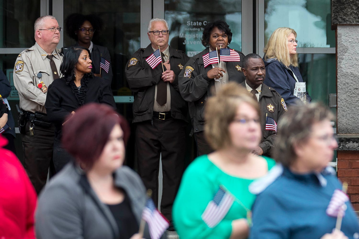 Photos: The funeral for Henry officer Michael Smith