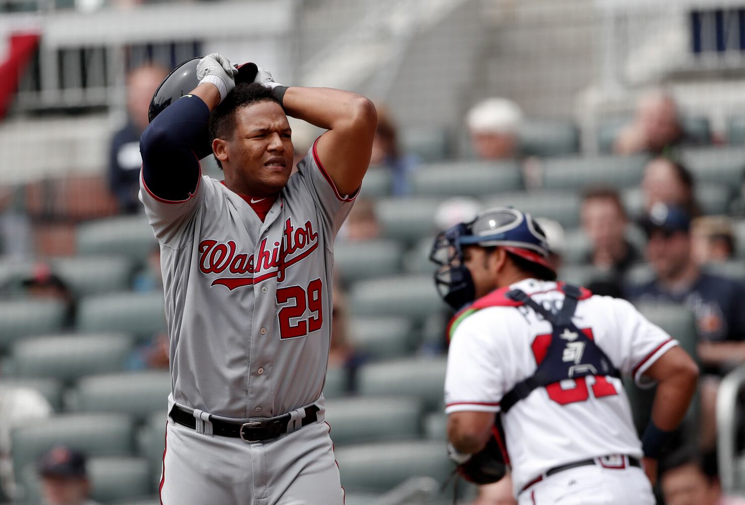 Photos: Braves honor Martin Luther King, then beat Nationals