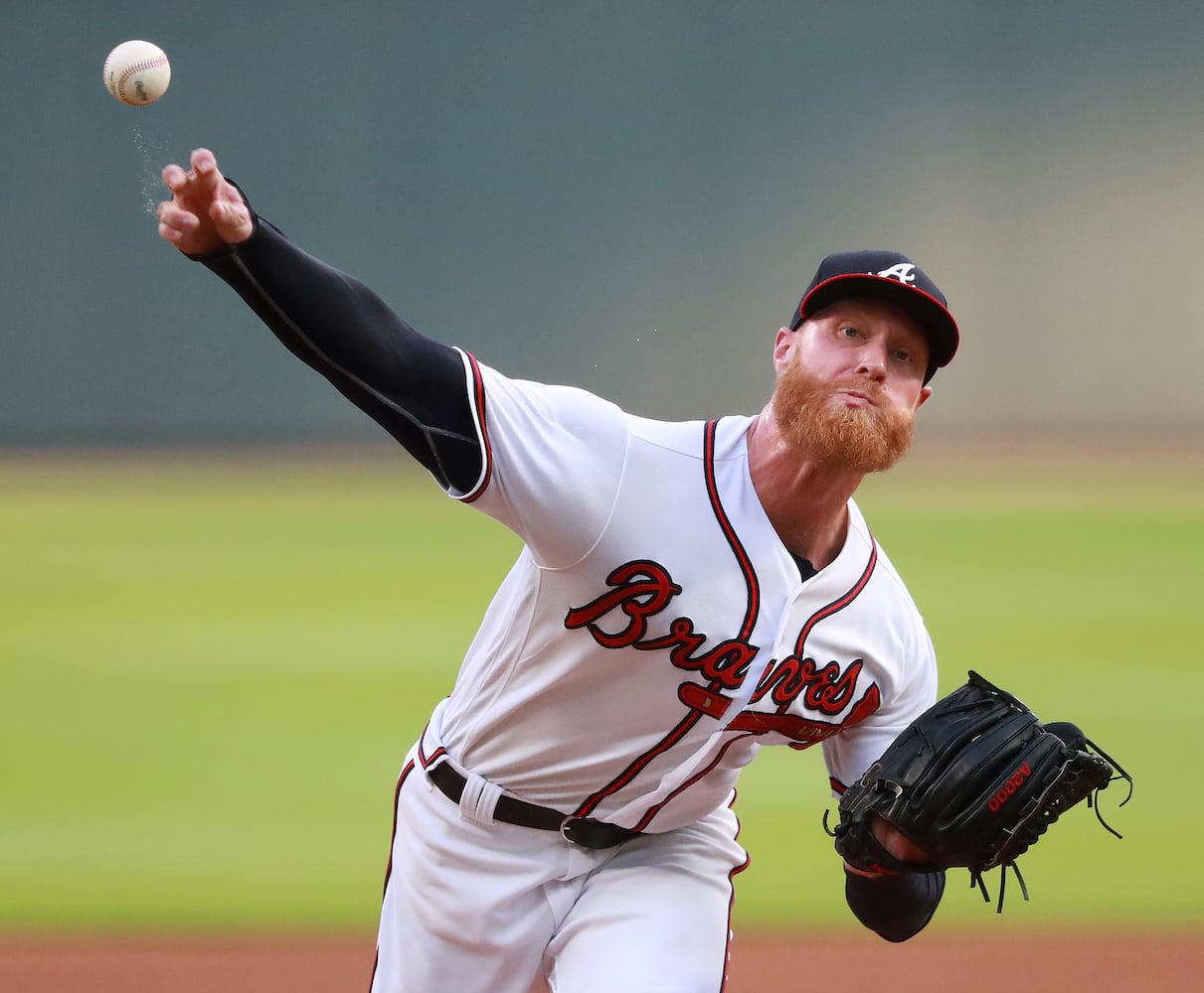 Photos: Braves seek to end skid against the Blue Jays