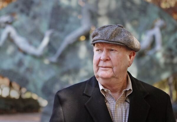 November 13, 2019 - Atlanta - Former AJC reporter Ron Martz, photographed at Centennial Olympic Park, was Kathy Scruggs’ reporting partner after a bomb exploded in Centennial Olympic Park during the 1996 Olympics and he is portrayed by name in the upcoming Clint Eastwood movie, “Richard Jewell.” Bob Andres / robert.andres@ajc.com