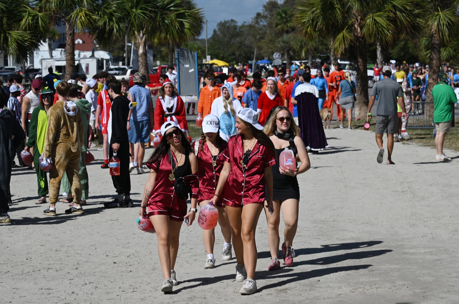 Frat Beach ahead of Georgia Florida game