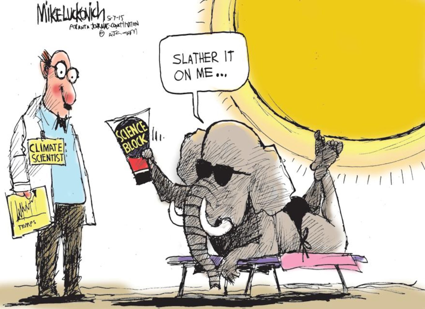 The Best of Mike Luckovich for 2015