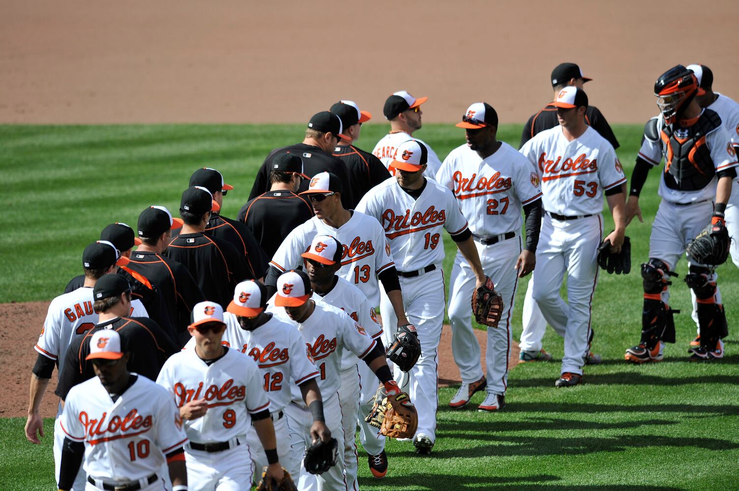 First game in major league history played behind closed doors