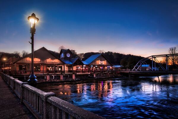 Burra Burra on the River in McCaysville offers waterside views of the Toccoa River. Contributed by Fannin County Chamber of Commerce and CVB