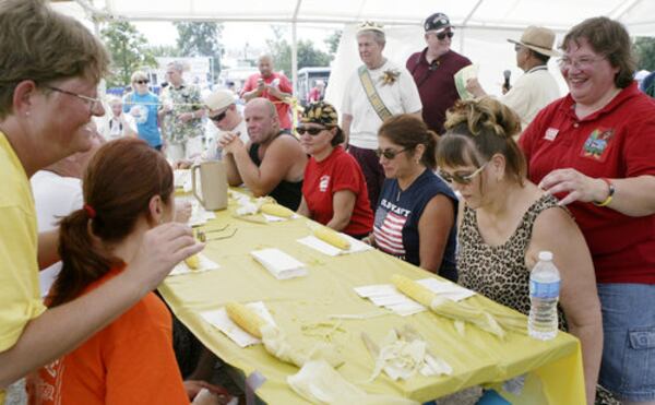 August 20, 2011: The Fairborn Sweet Corn Festival is taking place at Community Park East.