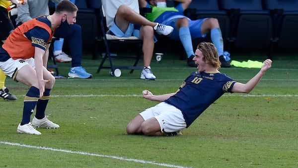 
University of North Carolina Men's Soccer v Notre Dame
ACC Tournament
Dorrance Stadium
Chapel Hill, NC
Sunday, November 15, 2020