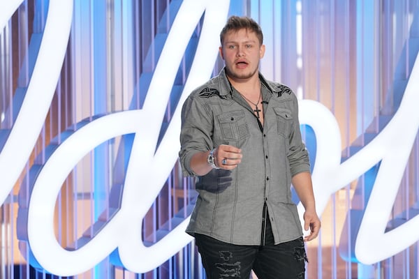 Zachariah Smith was in the first episode of "American Idol" season 21 Sunday, Feb. 19, 2023, on ABC. (ABC/Eric McCandless)