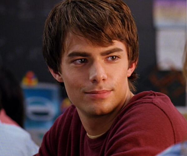 Jonathan Bennett when he was in "Mean Girls" in 2004.