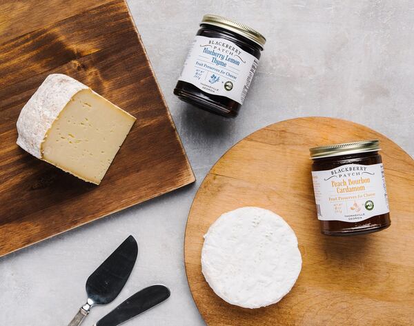 Georgia-made cheese and preserves are perfect for the appetizer table. 