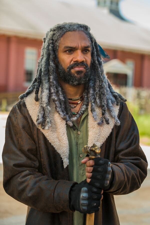  Khary Payton as Ezekiel - The Walking Dead _ Season 7, Episode 9 - Photo Credit: Gene Page/AMC