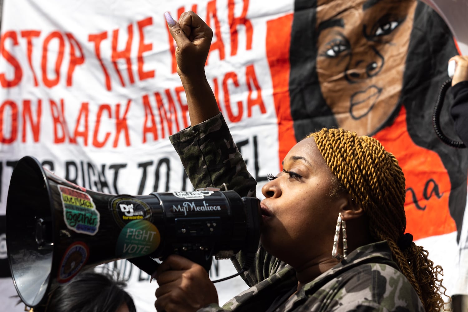 protest in solidarity with Memphis