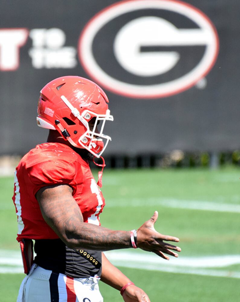 Bulldogs log spring practice No. 13