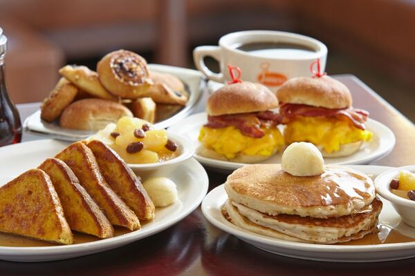 Try Junior's breakfast before exploring their dinner menu. Image courtesy of Junior's.