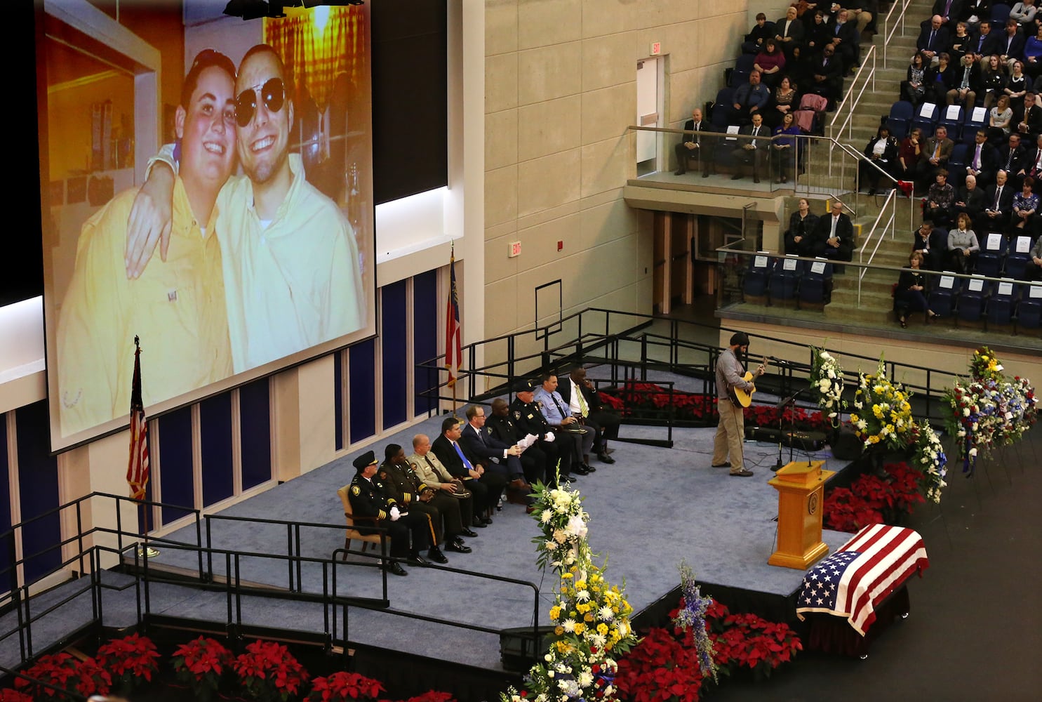 Funeral for campus police officer Jody Smith