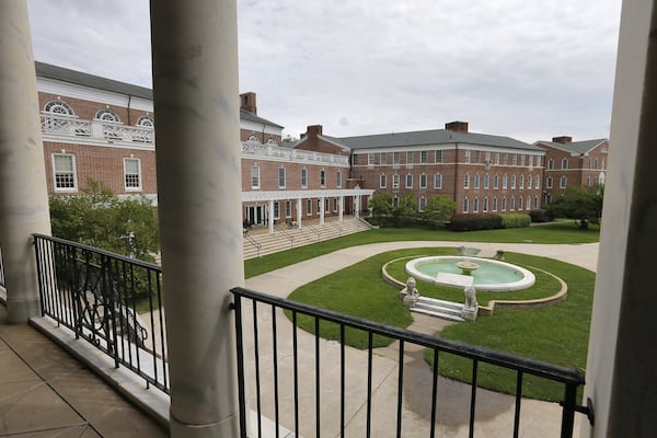 The fountain is in a central part of Wesleyan College, which was moved from its original site in Macon to its current location north of the city in 1928, and is site of rallies and gatherings. For generations, elite white families from across the South sent their daughters to Wesleyan — the first chartered women’s college in the country founded in 1836. But wrapped in its traditions is a racist legacy that the school has never confronted. BOB ANDRES /BANDRES@AJC.COM