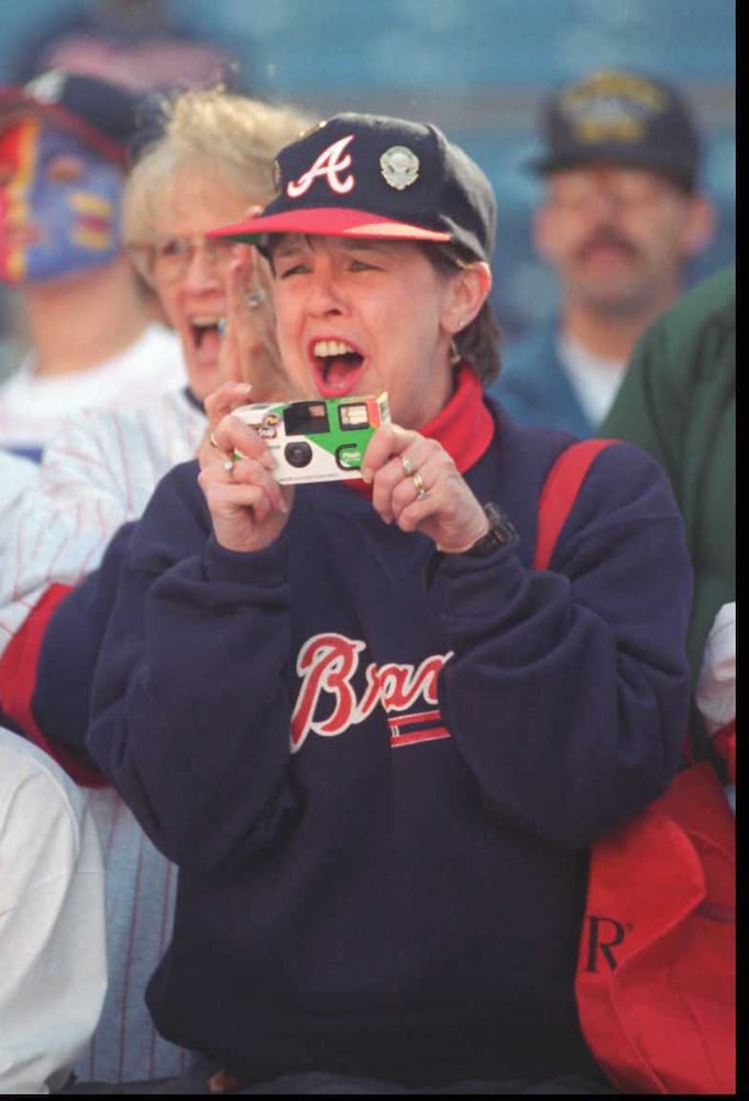 Atlanta Braves 1995 World Series Game One, October 21, 1995