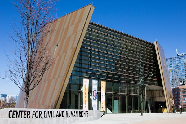 The Center for Human and Civil Rights.
100 Ivan Allen Jr. Blvd. in downtown Atlanta.
The center looks at the intersection of the local story of the civil rights movement and the ongoing national story of the evolution of human rights. (REANN HUBER/REANN.HUBER@AJC.COM)