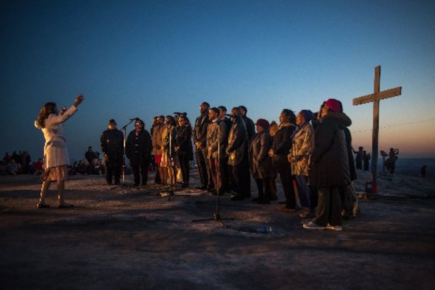 Photos: 74th annual Easter sunrise service at Stone Mountain