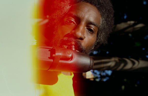 Andre 3000, one-half of Outkast, will play ambient flute music at the Atlanta Jazz Festival. Photo: Dexter Navy