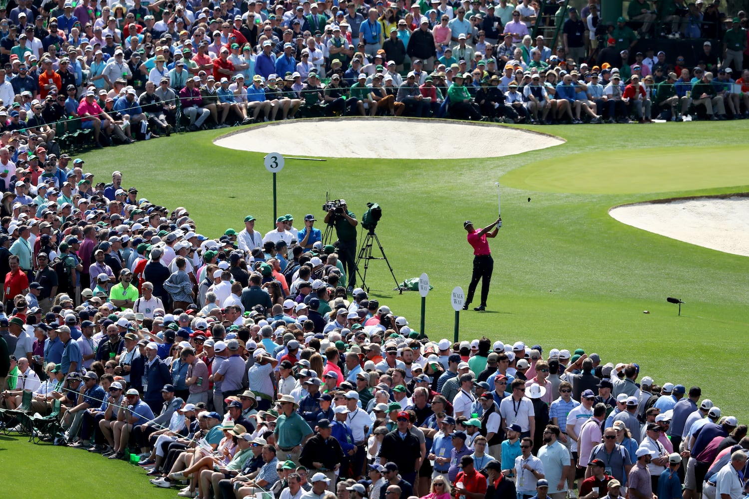 Tiger Woods at the Masters