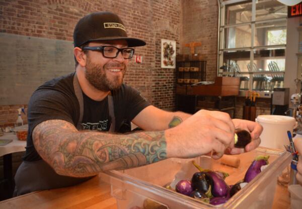 Chef Ryan Smith of Staplehouse / Photo by Chris Hunt