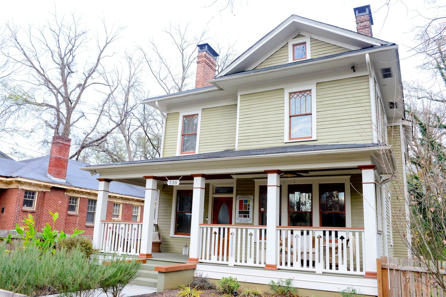 Minimalist style in historic West End bungalow