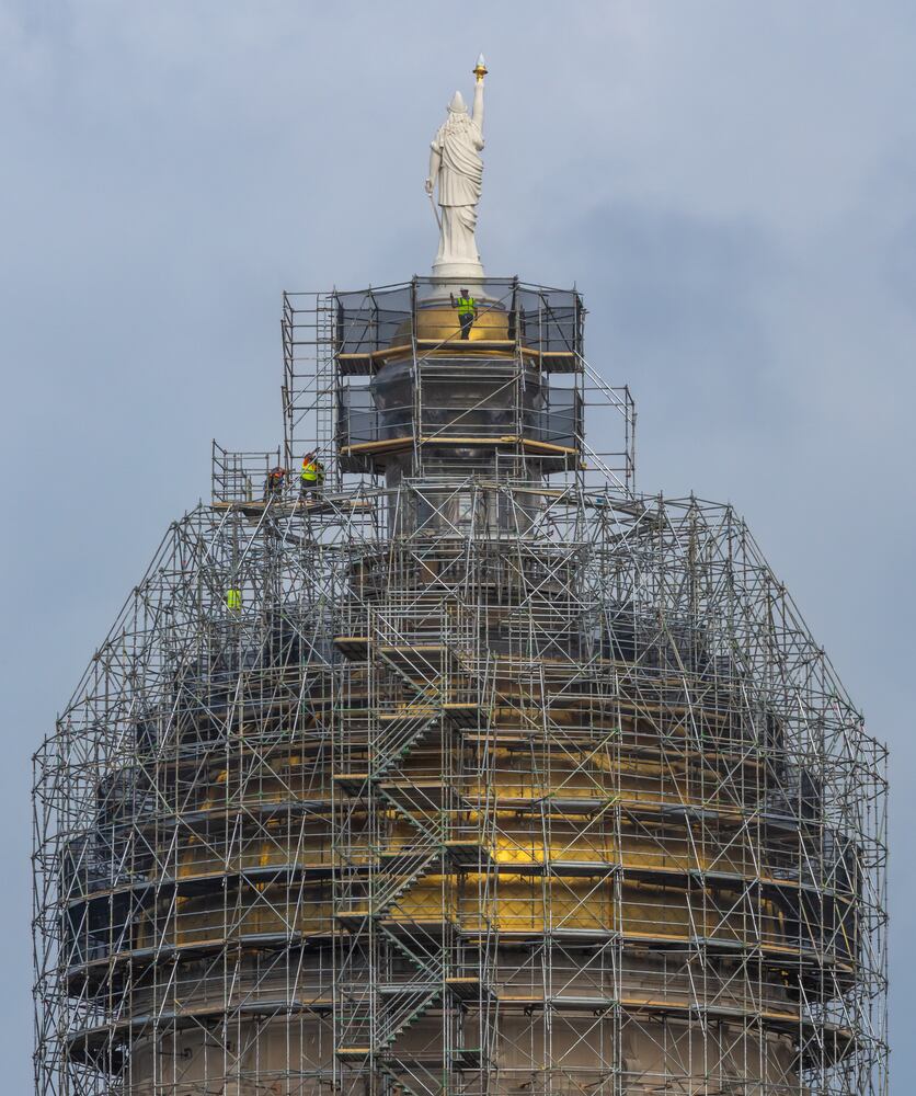 Capitol Gold Leaf Repair