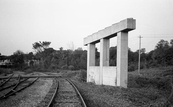 Highway supports near the future Beltline look like an homage to Stonehenge. Courtesy of Jeremy Fletcher