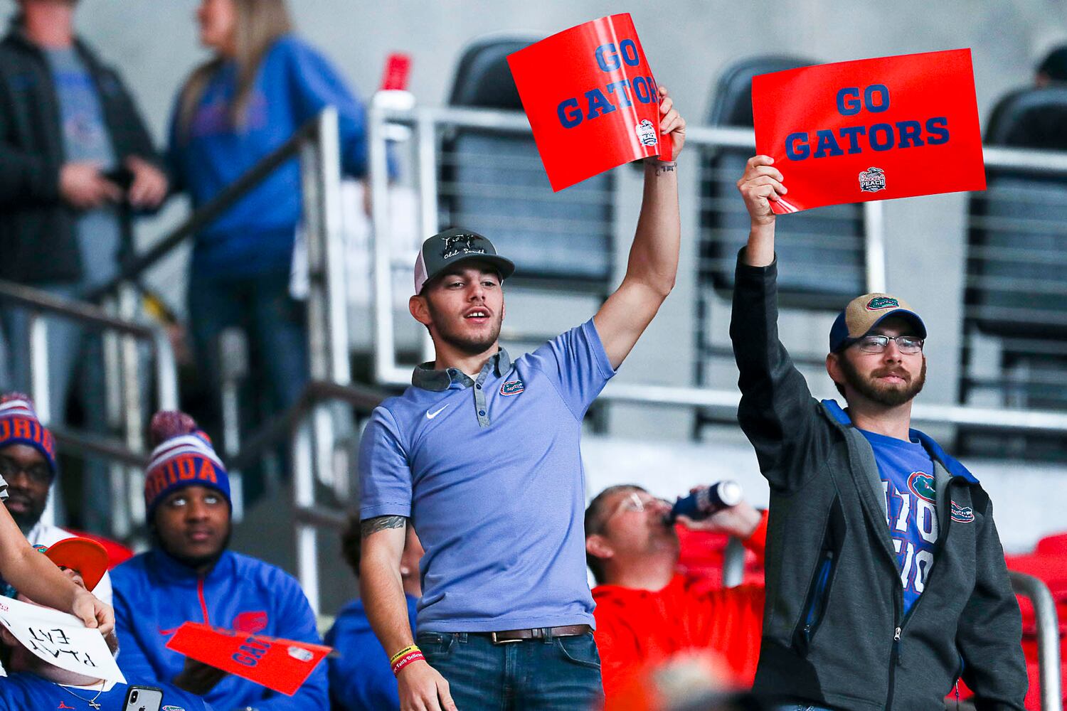 Photos: Florida, Michigan square off in Atlanta’s Chick-fil-A Bowl