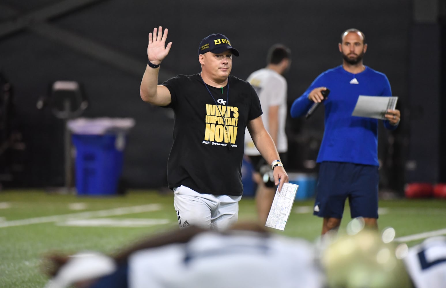 Georgia Tech football practice photo