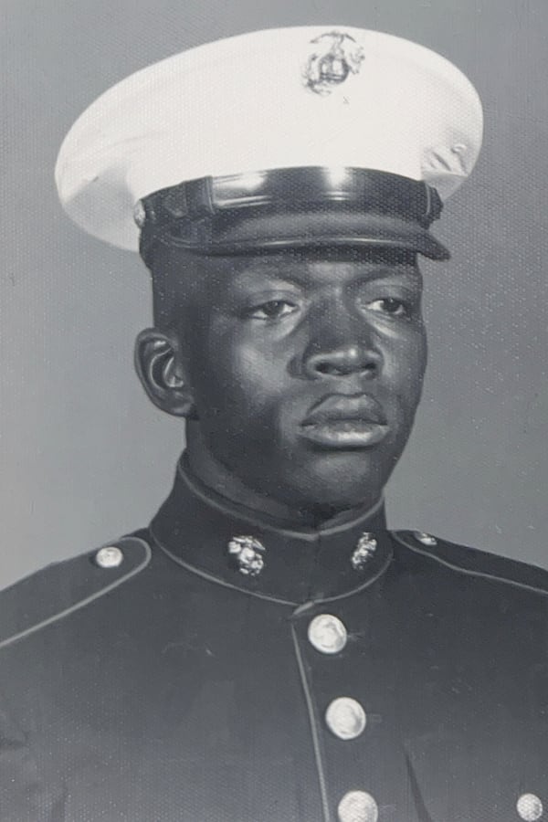 Percy Molette served 21 years in the U.S. Marine Corps after serving four years in the U.S. Air Force.