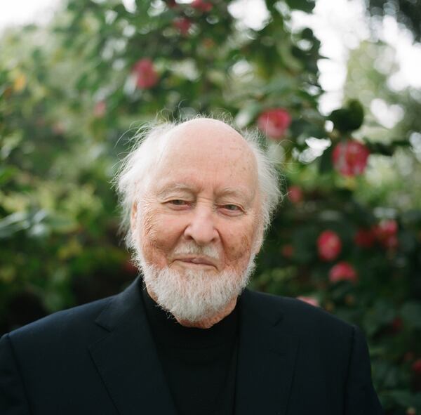 The composer John Williams at his home in Los Angeles, Jan. 31, 2022. The composer of ÒStar WarsÓ and ÒJaws,Ó who turned 90 this week, says he will soon step away from film. But he has no intention of slowing down. (Chantal Anderson/The New York Times)