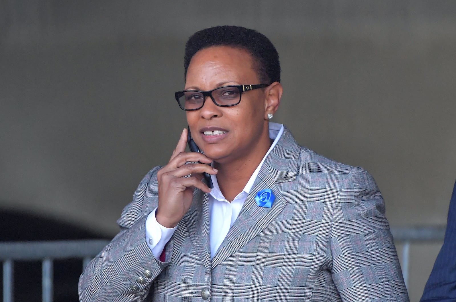 Rev. Mitzi Bickers and her attorney Richard Hendrix leave the Richard B. Russell Federal Building after her first appearance in federal court on Thursday, April 5, 2018. Bickers made her first appearance in federal court Thursday to face charges that she took $2 million in bribes to steer city of Atlanta contracts to at least two contractors from 2010 to 2015. She was released on a $50,000 appearance bond. HYOSUB SHIN / HSHIN@AJC.COM