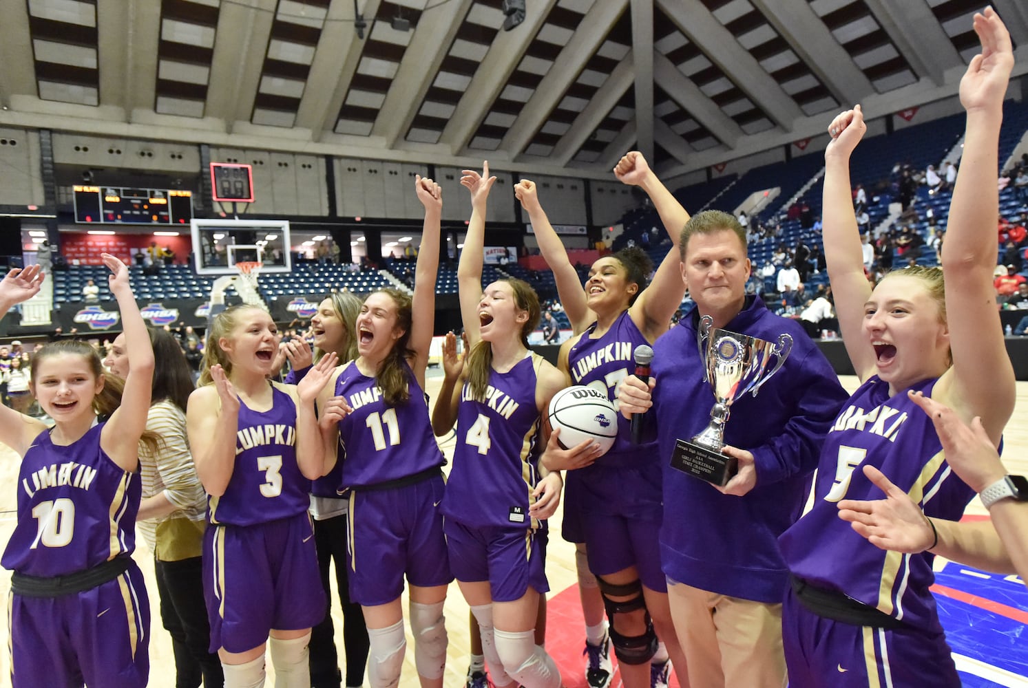 GHSA basketball finals: Lumpkin County vs. GAC girls