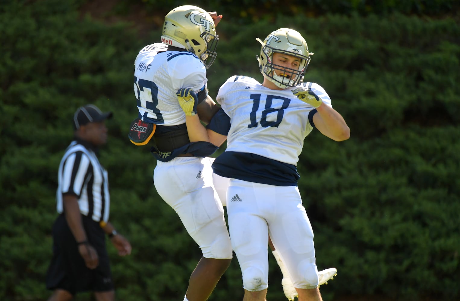 Photos: Georgia Tech puts on the pads at spring practice