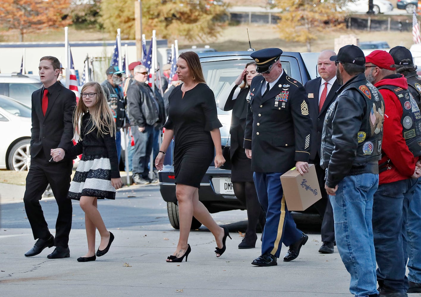 PHOTOS: Master Sgt. Mark Allen’s funeral