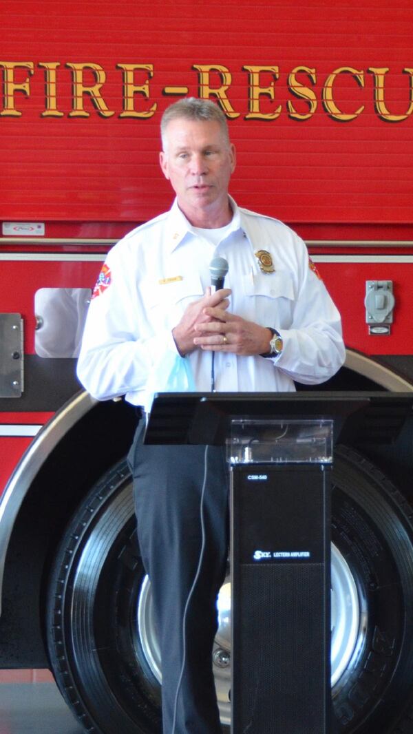 Milton Fire-Rescue Chief Robert Edgar -- the first and only fire chief in Milton's history -- retired from the department on Friday, Nov. 6 with a send-off hailing his impressive work ethic, even-keeled demeanor, and sincere commitment to his department and the Milton community. Edgar spent 41 years in firefighting, the last 12 as Milton's chief.