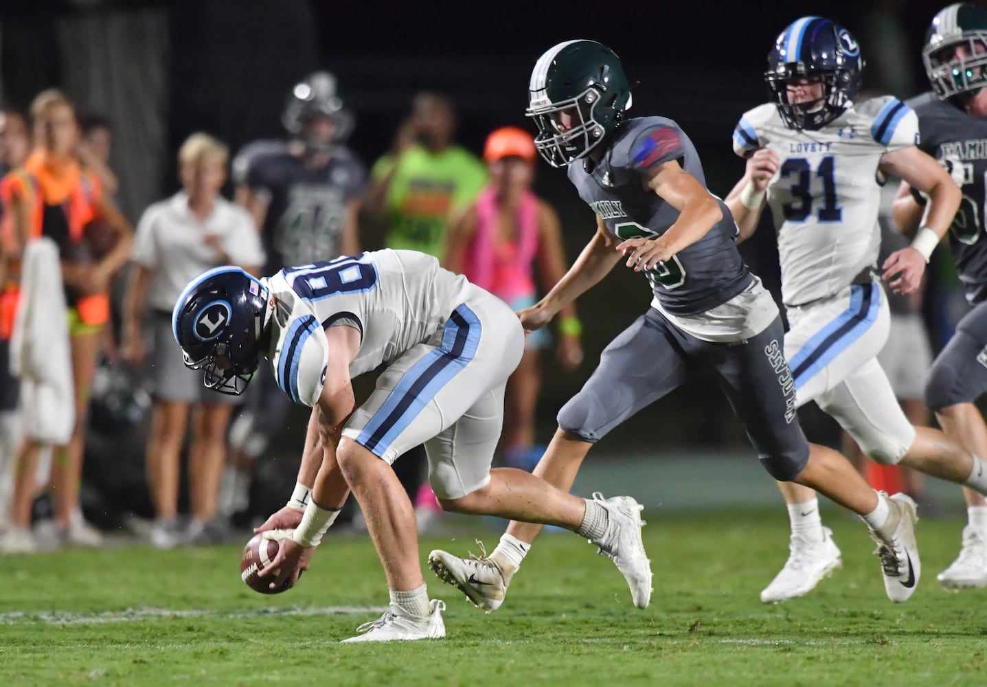 high school football: Lovett at Wesminster